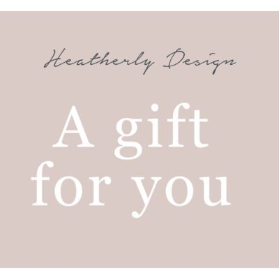 Heatherly Design gift voucher