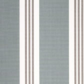 Regal Stripe Duckegg linen
