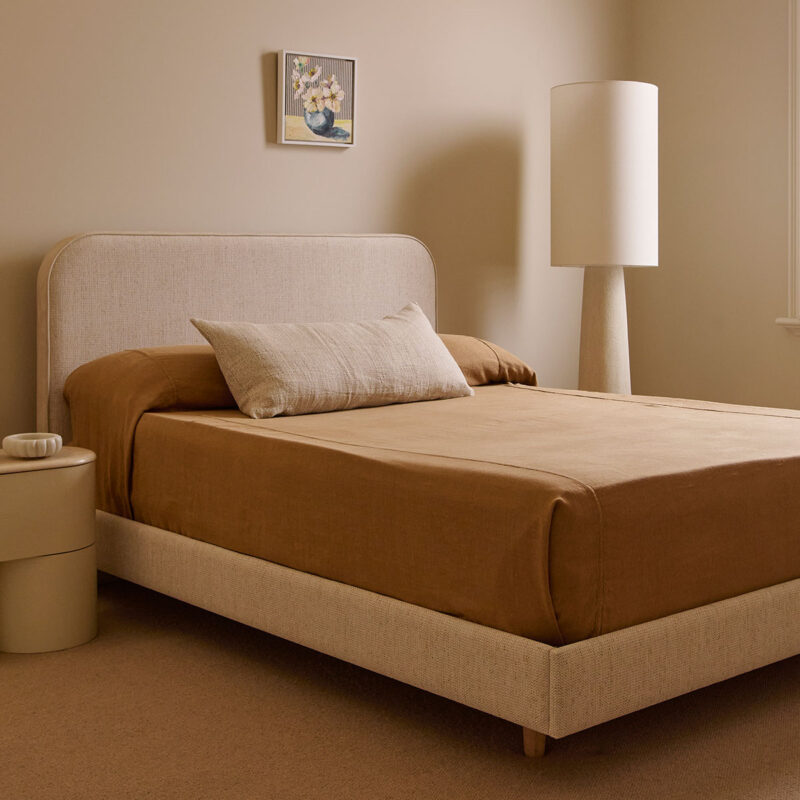 Readymade Louis bed in Akira natural - Image 5