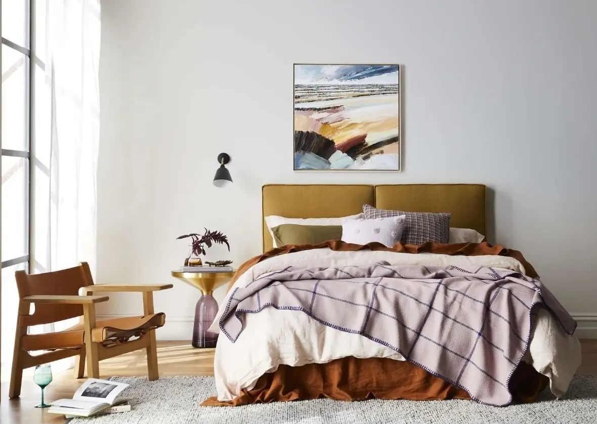 Easy Ways to Transition Your Bedroom for Autumn with Colour and Texture ...